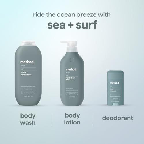 method Men’s Body Wash, Sea + Surf Scent, 18 fl oz - image 8