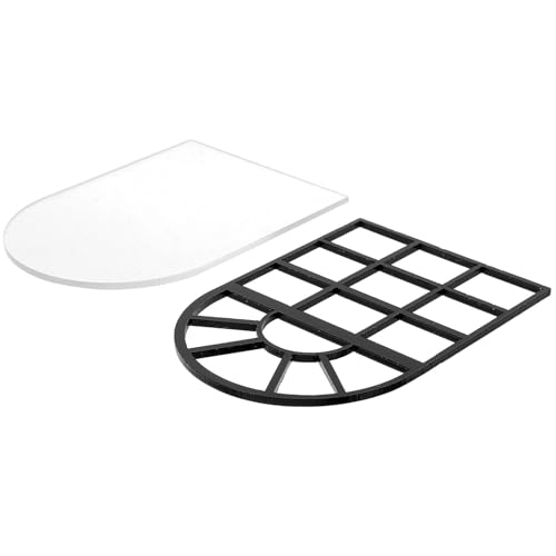 Alipis Decoración de Pared Marco de Ventana Falso Estilo Europeo 2 Piezas para Habitación, Modelo de Ventana Realista Diy, Decoración Rústica para Sala y Dormitorio, Obsequio Cumpleaños