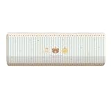 BlesConi Cubierta de aire acondicionado interior para unidades divididas montadas en la pared, protector de polvo de agua, funda de aire acondicionado estilo dibujos animados 80 x 27 x 20 cm