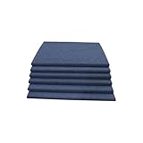 6X Fallschutzmatten 50x50x4cm Grau Spielplatz Gummimatte Kletterturm Schaukel Platten