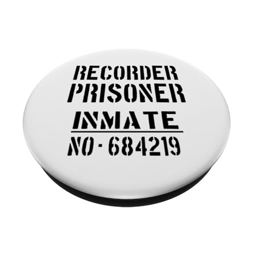Recorder Players Costume d'Halloween facile « Prisonnier à bec » PopSockets PopGrip Interchangeable – vue 2