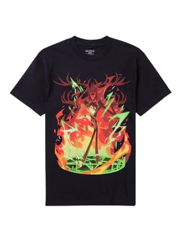 Hot Topic Hazbin Hotel Alastor Human Form T-Shirt Black MD