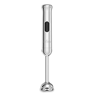 All-Clad Cordless Rechargeable Stainless Steel Immersion Multi-Functional Hand Blender, 5-Speed, Silver