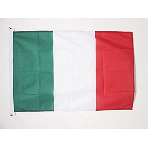 AZ FLAG, Italy Flag, 3x5 Ft, External Use, Italian Banner Knitted Polyester with Two Plastic Rings, Fade Resistant