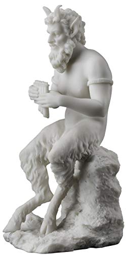 Estatua Dios Pan Gran Escultura Mitología Griega Resina miniatura 7