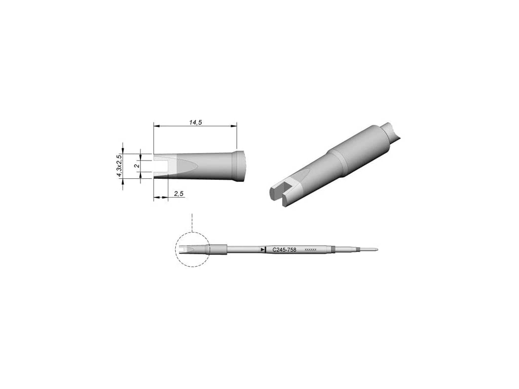 Jbc C245758 Lötspitze Für T245