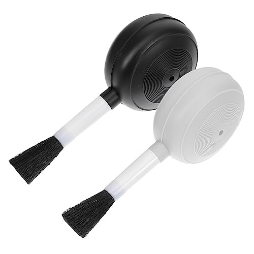 CIYODO 2pcs Cleaning Blower Brush Blower Bulb Dust Blower Cleaners Dryer Camera Air Duster Inflatable Souffleur Pour Ordinateur Sensor Cleaning Kit Vacuum Small Squeeze Balls Pump Plastic