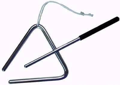 Sonor 4" Chrome Steel Triangle with Striker & Holder