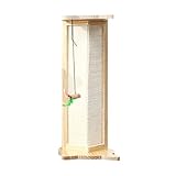 MOMOJIA Scratching Post for Cats Corner Scratcher Sisal Cats Scratcher Station Scratching Pad Cats Scratcher Safe Sofa Protectors