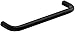 Silverline P5101/ P5102/ P5103 Solid Wire Pulls Ultra-Minimal Cabinet Handles for Cupboard Drawer Pulls (10, Matte Black, Centers 3-15/16