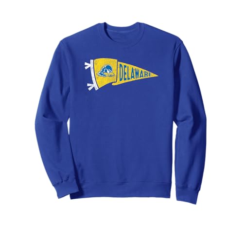 Delaware Fightin' Blue Hens Pennant Vintage Sweatshirt
