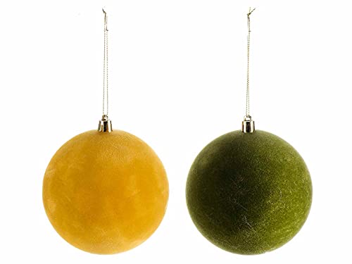 Weihnachtsbaumkugeln aus buntem Samt Set 12 Weihnachtskugeln zum Aufhängen Dekoration für Baum und Haus Cover