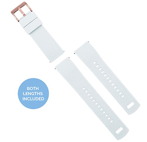 Image of BARTON Elite Silicone Watch Bands - Gold Buckle Quick Release