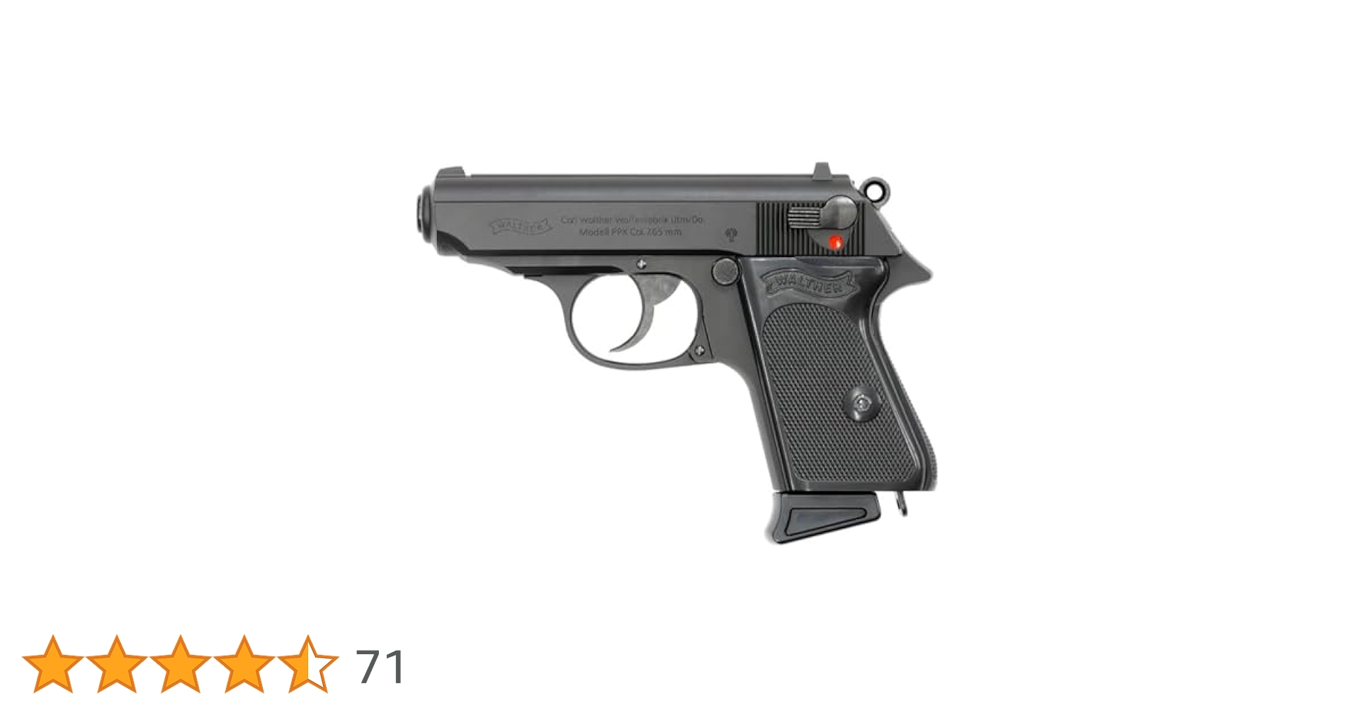 Amazon | マルゼン ワルサー PPK ブラックモデル 18歳以上 ガス