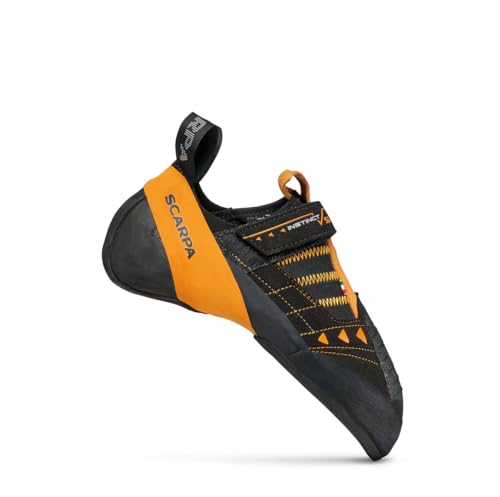 SCARPA Instinct VS Rock Climbing Shoes - Black/Orange - 7 by SCARPA - Used condition - US$184.96