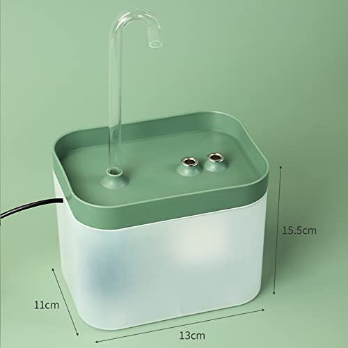 Fuente automática de agua para gatos y perros USB miniatura 2