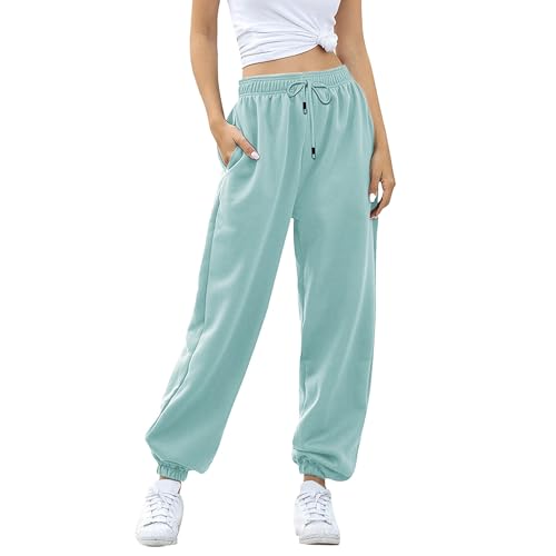 Pantalon de jogging femme ample taille élastique anti-compression - 3