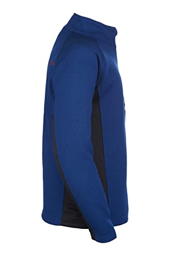 Image of Spyder Men's Standard Outbound Half Zip Mid-Weight Mock Neck Sweater