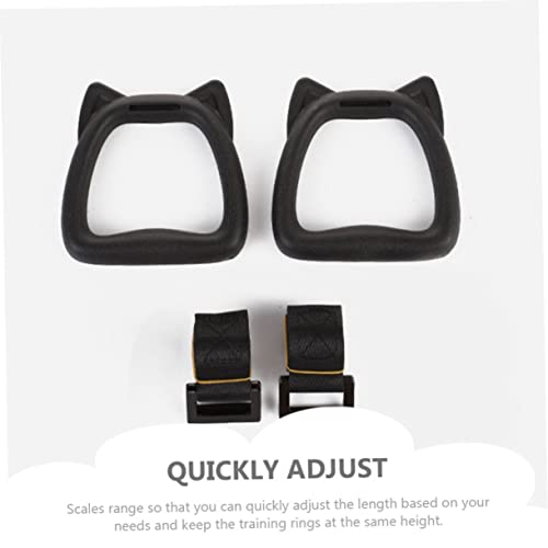 Anillas de gimnasia con correas ajustables para fitness miniatura 7