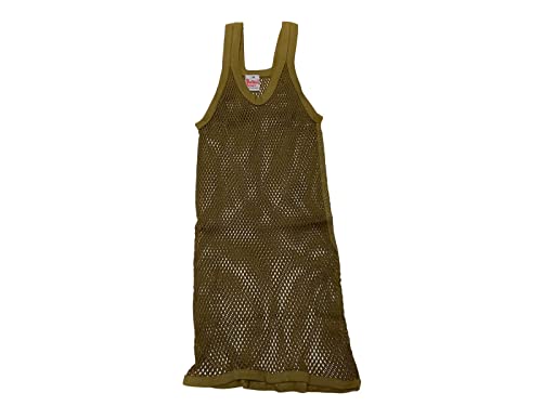 ���Q�G�ԃV���c THE ORIGINAL ENGLISH MESH VEST PENDEEN�A�~�V���c ���K�i REGGAE JAMAICA �W���}�C�J/OLIVE �I���[�u (XL)