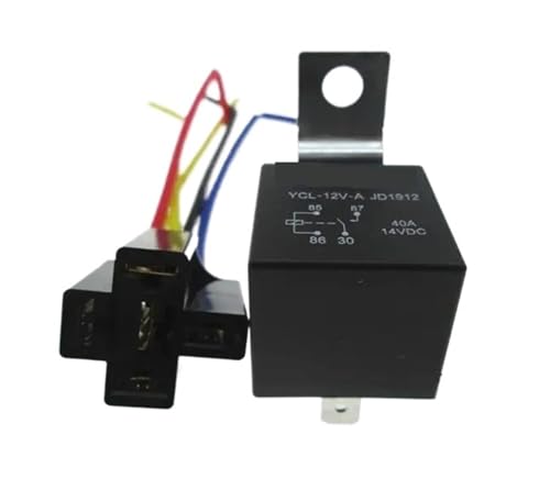 Relé de 12V para coche JD1912 ideal para instalar faros auxiliares y barras LED todo terreno