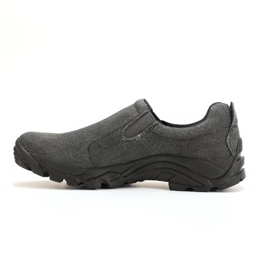 Image of Men's Slip On Shoes Lightweight Comfortable Walking Shoes with Canvas Upper and Non-Slip Rubber Outsole