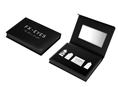 FX Eyes All-In-One Kit For a Glamorous Face – Non-Surgical Face Lift Tapes For Face, Neck, And Jawline – Beauty Gift Set For The Diva In You – Beige