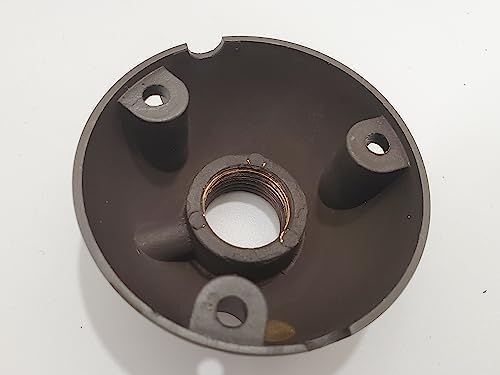 Miniatura 3 de Ironsmith Lighting Products Placa de montaje de aluminio, montaje empotrado de superficie resistente para iluminación de paisaje al aire libre de