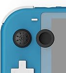 Ferkurn Bouchons de remplacement pour Swtich & Commutateur Lite Commutateur OLED Réparer le poteau,Switch Analog Jeu de boutons Joy Con Le poteau Grips Capuchon de peau pour le remplacement avec des bouchons de poteau 8 PCS noir