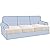 H.VERSAILTEX Stretch 3 Piece T Cushion Sofa Slipcovers Individually Sofa Cushion Covers for 3 Cushion Couch Sofa Seat Cushion Covers with Elastic Bands Featuring Thicker Jacquard Fabric, Ivory
