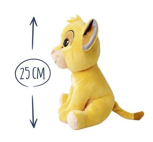 Simba Disney Lion King, 30 Jahre König der Löwen, 25cm Plüschtier, ab den ersten Lebensmonaten geeignet