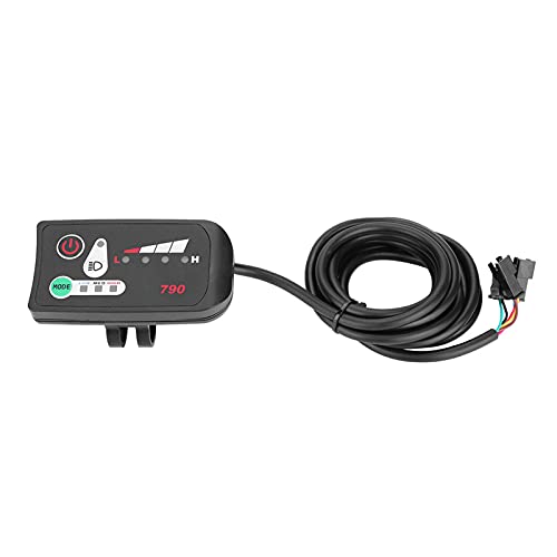 MAGT Display per Bicicletta Elettrica Pannello di Controllo, 24V 36V 48V LCD LED790 Impermeabile per Controller KT (36V)