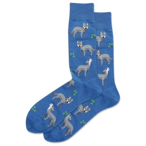 Chaussettes décontractées Homme Hot Sox à motif animalier original