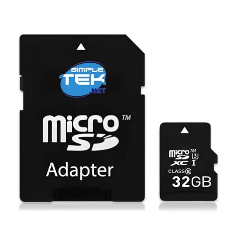 Tarjeta Micro SD 32GB SIMPLETEK V30 para grabación de vídeo 4K fluida en Action Cam