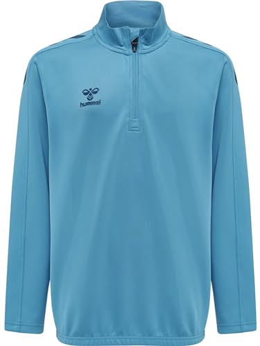 Sweat Hummel Hmlcore Xk demi-zip enfant pour ne plus avoir froid au sport