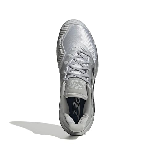 Adidas Men's Silvmt/Dshgry Barricade 13 M SE Silver met.Silver met./Dash Grey 8.5 US3