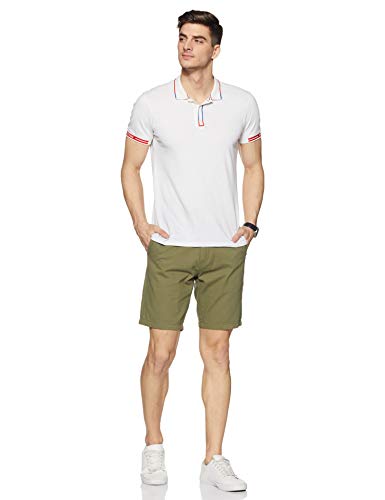 Image of Amazon Brand - Inkast Denim Co. Men's Regular Fit Cotton Woven Shorts (INKSH-TO-001 Lt. Olive 32)