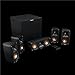Klipsch Black Reference Theater Pack 5.1 Surround Sound System, Bundle with Onkyo TX-NR797 9.2-Channel Network A/V Receiver, 220W Per Channel (at 6 Ohms)
