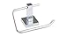 Richelieu NB1030143 Palisades Collection Modern Open-Ended Bathroom Toilet Paper Holder, Chrome Finish