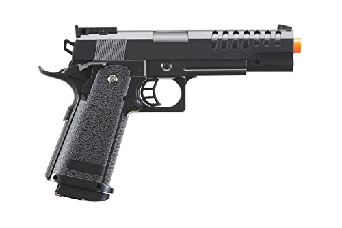 250 FPS M1911 Custom Durable Plastic Spring Airsoft Pistol (Color: Black)