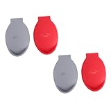 ZUNOXAZ 4 piezas Soporte para Ostras de Silicona Resistente de Protector de Manos para Abrir Ostras Profesional Cocina Camping Bbq