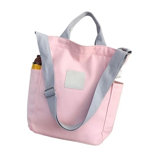 Shoulder bag Korean Style One Shoulder Canvas Bag - Large Capacity Portable Handbag for Women - Trendy Crossbody Tote