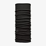 Buff Kinder Multifunktionstuch Junior Merino, Solid Black, one Size