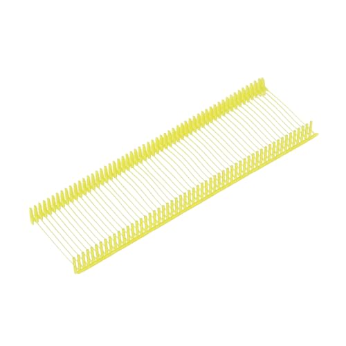 uxcell 1000pcs Standard Tagging Gun Fasteners 25mm Tagging Barbs Pins PP Plastic Tag for Price Tagging Gun, Clothing Tags Gun Attachments for Garment Bag Fabric, Yellow