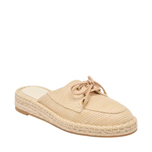 Flat Mules Shoes for Women Backless Slip on Round Toe Slippers Comfortable Casual Daily Dress Shoes