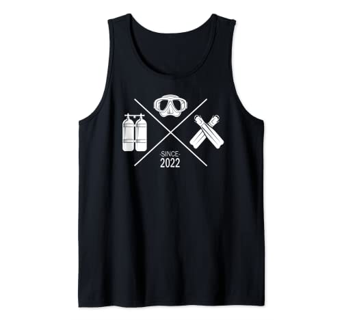 Diver Scuba Diver Tauch (texto en alemán) Camiseta sin Mangas