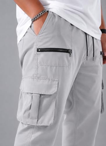 Image of INKKR Men Plus Size Cargo Pants || Plus Cargo Pants Cotton || 2XL-6XL