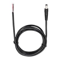The DC power pigtail cable is designed for DC cable repair and cable replacement. DC power pigtail barrel plug connector cable has a DC connector on one end and a bare wire open end on the other. The open cable end allows it to adapt to a variety of ...