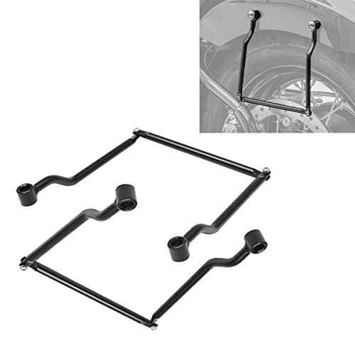 Soporte de alforjas para Kawasaki Vulcan S/W 650 SU2 Negro