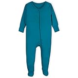 Gerber Unisex Baby Toddler Buttery Soft Snug Fit Footed Pajamas with Viscose Made from Eucalyptus,...